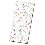 Anikathy Womens Wallet, Rfid Wallets for Women,Slim Thin Credit Card Holder Organizer Purse,PU Leather Cute Long Bifold Clutch Cash Wallet with Zipper Coin Pocket,Ladies Gift,White Floral Print X