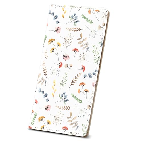 Anikathy - Anikathy White Floral RFID Wallet for Women - Slim PU Leather Long Clutch Purse with Zipper Coin Pocket - Best Deal on Amazon