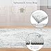 Machine Washable 5x7 Feet Area Rugs for Living Room, Soft Vintage Light Grey Rug for Bedroom, Stain Resistant Non-Slip Indoor Throw Carpet for Dining Room Kitchen Farmhouse Office Home Decor