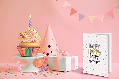 Happy-Birthday-Cards-100-Pack-4-x-6-inch-4-Cover-Designs-Blank-Inside-by-Better-Office-Products-with-Envelopes-Elegant-Gold-Collection-100-Pack Happy-Birthday-Cards-100-Pack-4-x-6-inch-4-Cover-Designs-Blank-Inside-by-Better-Office-Products-with-Envelopes-Elegant-Gold-Collection-100-Pack