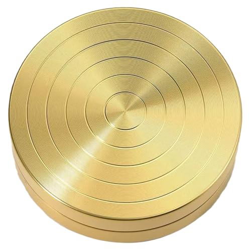 Tabla giratoria de ballet de 3,15 pulgadas dorada para perfeccionar giros y control