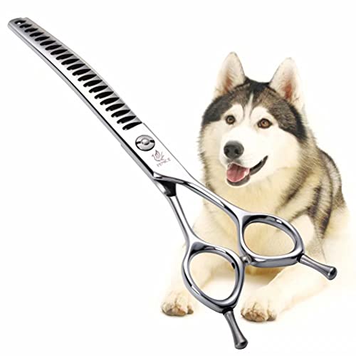 Fenice Peak Professional Dog Grooming Shears Curved Thinning/Chunker