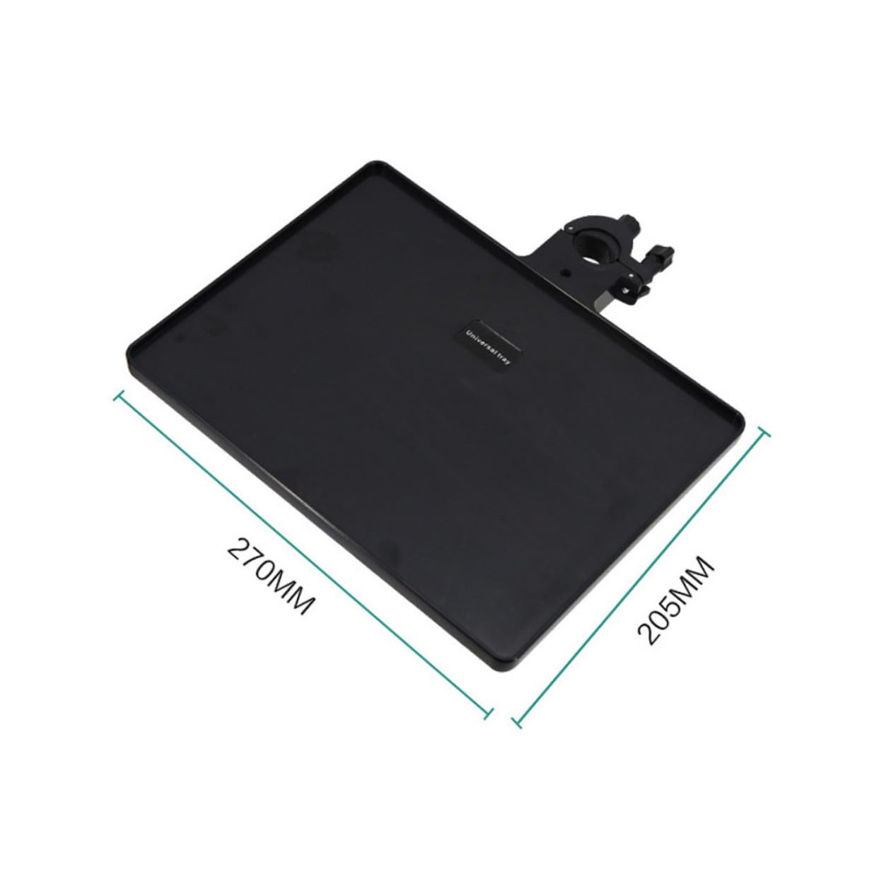 Beaupretty Kunststoff Mikrofonständer Fach Verstellbare Ablage für Mikrofonständer Geeignet für Soundkarte Mobiltelefon Kamera Kleine Accessoires Stabile Klemme Glatte Oberfläche