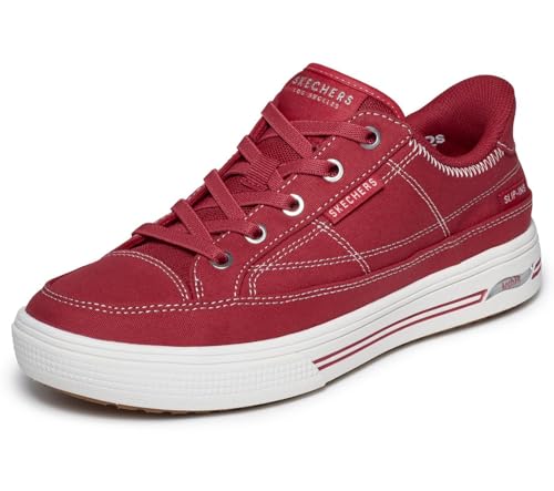 Image of Skechers Street Womens,Arch FIT Arcade-See YA There,RED,8.5 M US