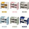 Kids Toy Organizer with 6 Storage Bins, Toy Organizer and Storage for Kids Toys, Children Toy Storage Organizer for Playroom, Kids Room, Nursery Room (Green)