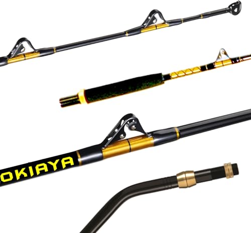 OKIAYA The Savage 50-80lb Bent Butt Saltwater Roller Rod 5'6
