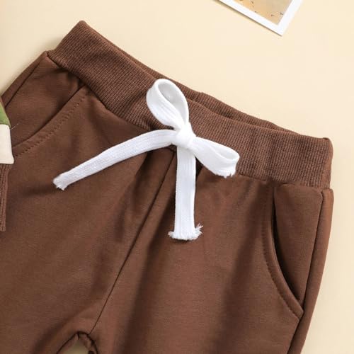 Youth Solid Classic Hoodies Toddler Baby Boy Fall Winter Clothes Color Block Long Sleeve Pocket Pullover Hoodies4