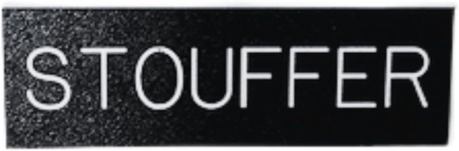 Army Custom Black Name Tag (Magnetic Posts)
