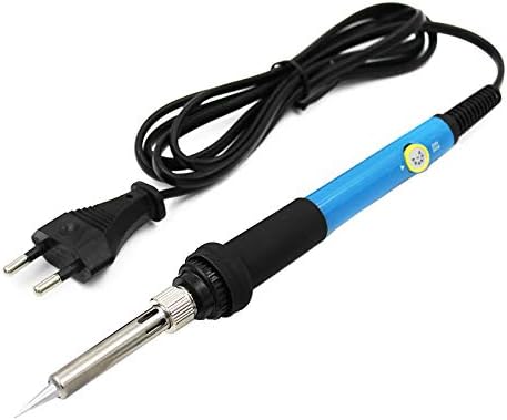 Soldering Occus Temperature Electric Soldering Iron Kit 110V 220V 60W Soldering Iron kit With Tin Wire Desoldeirng Pump Welding Tool - (Color: 220V EU Plug)