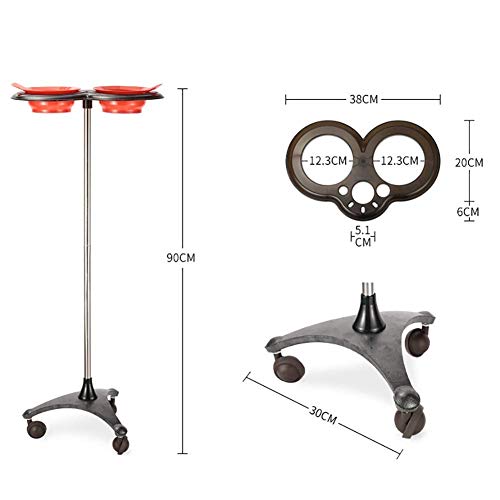 YASEking Trolley On Wheels Tool Schoonheidssalon Cart, Kappers Gereedschap Rolling Trolley, 15 kg Capaciteit… - Image 3