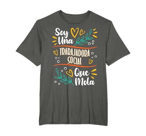 Una Trabajadora Social Que Mola Trabajadora Social Regalo Camiseta