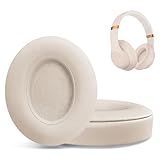 Replacement Ear Pads for Beats Studio 2 & Studio 3 Wired & Wireless Headphones, Ear Cushions, Headset Earpads, Ear Cups Cover with Soft Protein Leather-Pink