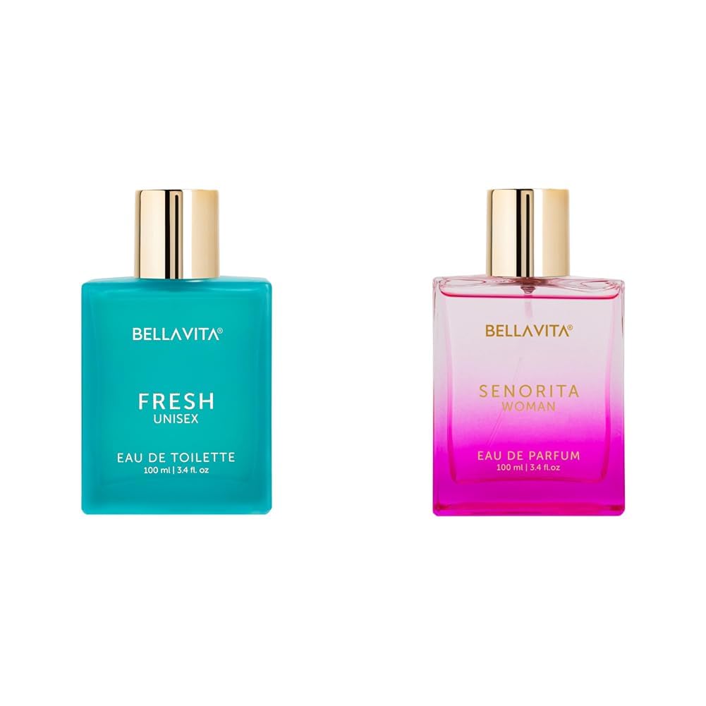 Bella Vita Luxury Fresh Unisex Liquid Musky Eau De Toilette Senorita Woman Edp, 100 Ml,Assorted-image-29