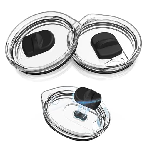 Reviews de Tapas - los preferidos. 45 Tapas de 20 y 30 oz,Tapas para YETI,Tapa de vaso, Tapa Resistente a Derrames y Salpicaduras,tapas de repuesto para vaso,Compatiblescon Vasos Clásicos de Acero Inoxidable,a prueba...