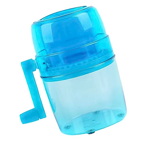GRIRIW Hand-cranked Ice Crusher for Home Mini Ice Shaver Machine Manual Ice Chopper Sturdy and Easy to Use