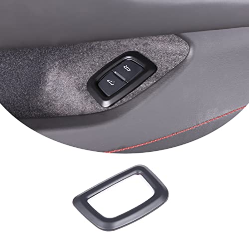 Fgtagtal Guarnições de capa de botão de interruptor de porta-malas compatíveis com Chevrolet Corvette C8 2020-2023, ABS interno traseiro interruptor painel guarnição acessórios de moldura (preto fosco)