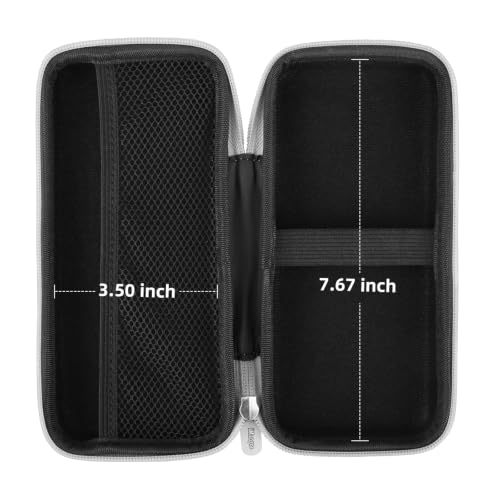 Image of iMangoo Travel Essential Electronics Organizer Charger Case Carrying Pouch | 8.5x4.5x2 inch Power Bank Tech Accessories Protective Storage Shockproof Portable Purse Men Women School Office Trips Must Have