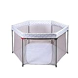 22 sq ft grisPiscina Bolas Bebe con Malla Transpirable,6 Pie