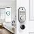 LOCK&SOLVER Keyless Entry Door Lock, Smart Lock for Front Door, Keypad Fingerprint Doorlock, App Remote Control, One-Time Code, Auto Lock, Easy Installation with Video Guide, Rust-Resistant Zinc