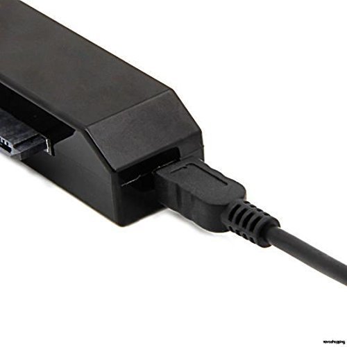 Althemax® New USB Hard Drive Disk HDD Data Transfer Cable Cord for Xbox 360 Slim - Black