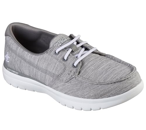 Image of ON-THE-GO FLEX LINEN BOAT SHOE