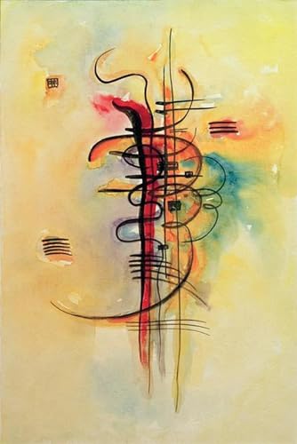 Poster affiche décorative graffiti art mural aquarell Vassily Kandinsky