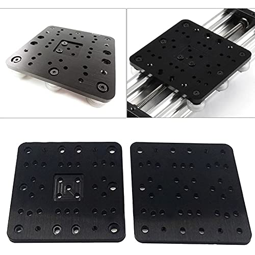 1pc 3D Printer Parts Aluminum Alloy C-Beam XLarge Gantry Plate T6x125x125 mm for Openbuilds C-Beam CNC Machine Parts Accessory