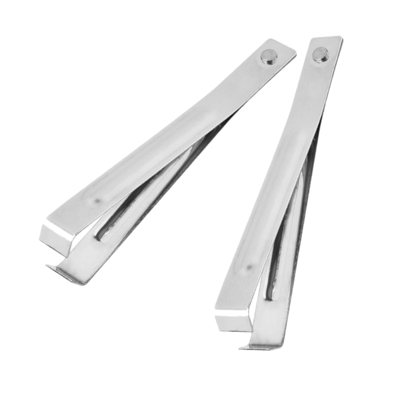 OFFSCH Garlic Skin Remover Tool Manual Garlic Peeler Stainless Steel Peeler for Garlic Kitchen Garlic Peeler 2pcs Set