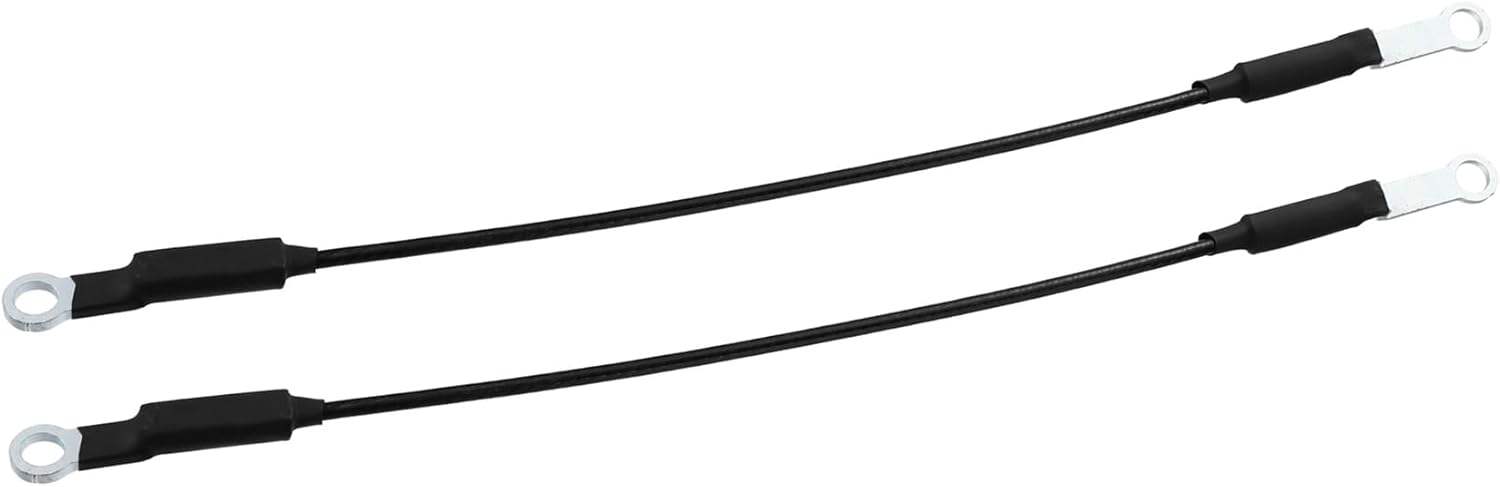 Motoforti 2pcs Rear Tailgate Holder Support Cables Lift Gate Support Straps 5UG-K7195-10 for Yamaha Rhino 450 660 700 YXR660 YXR450 2004-2009 Long-Lasting