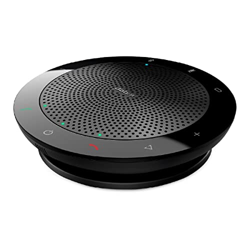 Jabra Connect 4s Portable Speakerphone â Portable Speaker with Bluetooth and USB Connection, Amazing Audio for Music and Crystal-Clear Calls, Perfect for Flexible Working â No Setup Required