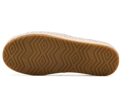 Alpargatas de plataforma TOMS Valencia Niñas, calzado casual de verano cómodo y moderno 5