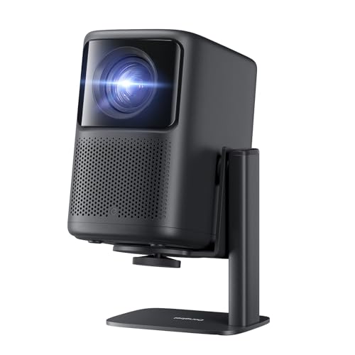 Dangbei N2 Proyector, Nativo 1080p, 400 lúmenes ISO, con Licencia Oficial de Netflix, Altavoces 2X6W, Proyector Inteligente Mini con WiFi 5G y Bluetooth 5.0, Enfoque automático