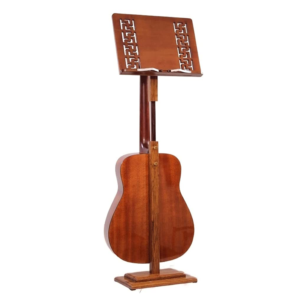 Pupitre de Musique Pupitres de Musique rétro Support de Musique en Bois 45 "-53" Hauteur réglable partitions de Sol pour la Performance des Instruments de Musique Unique