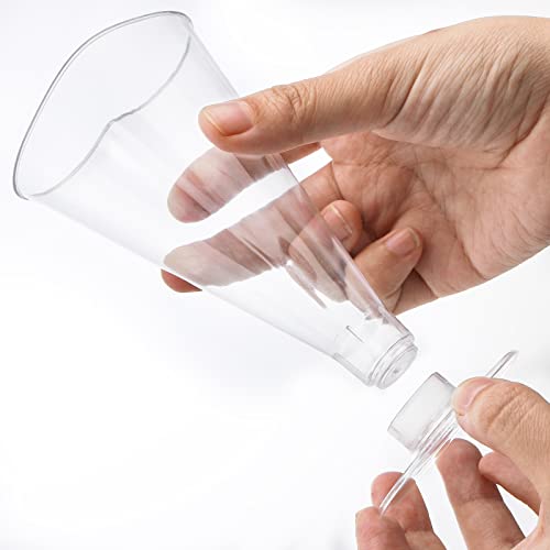 Save 50% on Foraineam 80-Pack Clear Dessert Cups with Spoons