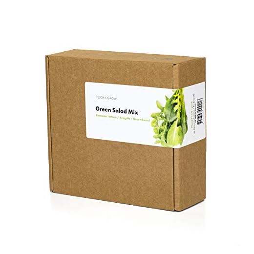 Click and Grow Garden Seeds - Sallatblandning Trädgårdsfrön Förpackning Om 9 St