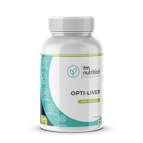 Opti-Liver | Liver Function & Detox Support | Glutathione, Milk Thistle & NAC | Digestive & Metaboli...