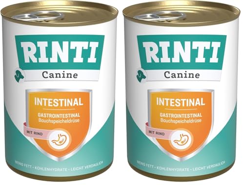 RINTI - Canine Intestinal | Leicht verdauliches Diät Nassfutter für ausgewachsene Hunde mit...
