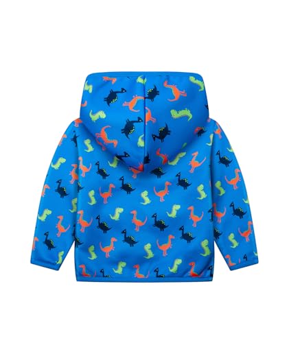 Image of V VALANCH Toddler Fleece Jacket Boys Girls Zip Up Hoodie Sweatshirt | Full Fleece Lining Throughout, Thick Warm, Cartoon, for Casual, School, Outerwear, Winter