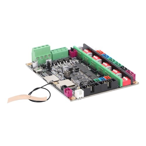 Placa base de impresora 3D soluciona fallos de extrusión con MCU 240MHz y 5 controladores 8