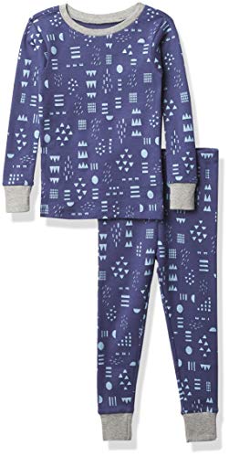Image of HonestBaby Baby Boys' 2-Piece Pajamas Sleepwear PJs 100% Organic Cotton for Infant Baby and Toddler Boy, Unisex