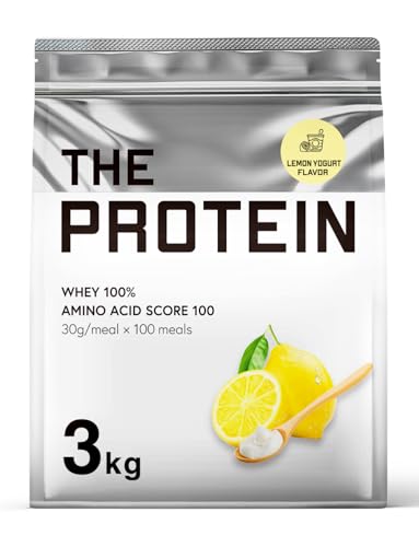 ザプロ プロテイン 3kg レモンヨーグルト 風味 ホエイプロテイン ビタミン 11種 国内製造 低糖質 低脂質 高タンパク 筋トレ WPC ぷろていん 武内製薬 THE PROTEIN