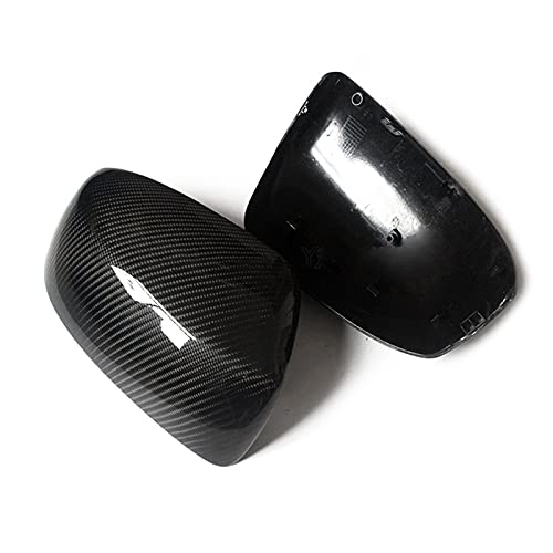 Coques de rétroviseur pour Lancer EX EVO X boîtier noir en plastique 2 pièces