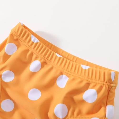Image of Baby Swimsuit Girl Two Piece Bathing Suit Toddler Girls Summer Beach Ruffle Tankini Swimwear 1-7Y