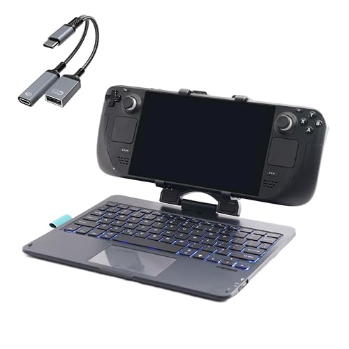 Invensic DeckTop with Splitter - Steam Deck Keyboard and Bluetooth
