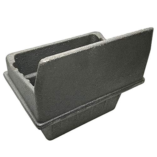 Easyricambi Braciere Cestello In Ghisa Per Stufa A Pellet Altezza Totale 125Mm Larghezza: 106X61Mm