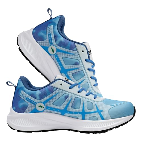Image of BRUTON 641 EVA Lite Running Sport Shoes for Men-Blue