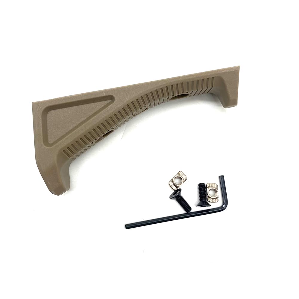 AFG-3 Airsoft Mod Accesorio táctico Manija Frontal para Sistema de Carril MLOK (BK)