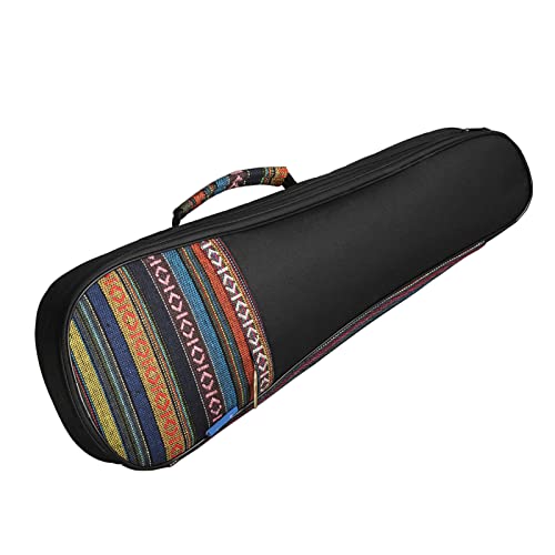 KOCAN Coloré 21″Soprano ukulélé ukulélé Uke Sac Sac à Dos étui Ethnique National Style Durable Coton éponge Rembourrage avec bandoulière réglable,Ukulele Sac à Dos - Les Beatles, Paul McCartney, John Lennon, RIngo Starr, George Harrison KOCAN Coloré 21"Soprano ukulélé ukulélé Uke Sac Sac à Dos étui Ethnique National Style Durable Coton éponge Rembourrage avec bandoulière réglable,Ukulele Sac à Dos – Image 5