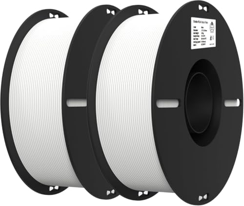 Creality Ender PLA 3D Printer Filament 1.75mm, 2KG Spool (4.4lbs), Dimensional Accuracy +/-0.03mm, No Clogging & Bubbles