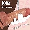7 cm Durchmesser XXL Dildo groß Realistischer Dicker Anal Dildo aus Silikon mit Saugnapf Riesiger Penis Dildo für Männer und Frauen Sexspielzeug mit Adern Hoden zur G-Punkt Stimulation Dildos Sex Toy #5